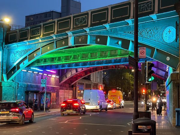Battersea Park Road Bridges Armadillo Lighting 1