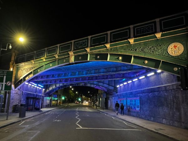 Battersea Park Road Bridges Armadillo Lighting 2
