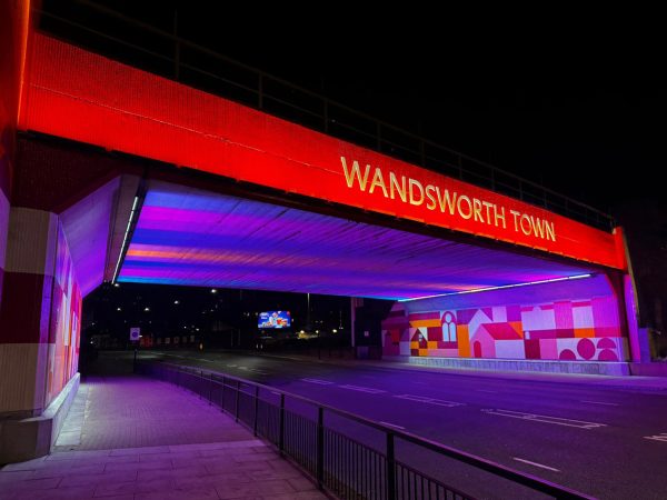 Swandon Way Bridge Armadillo Lighting